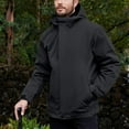 thumbnail image 5 of WTOBBY Men's Outdoor Workwear Jacket, Multi-Pocket Work Clothing Windproof and Waterproof Outerwear for Practical Daily Use and Protection,Black L, 5 of 5