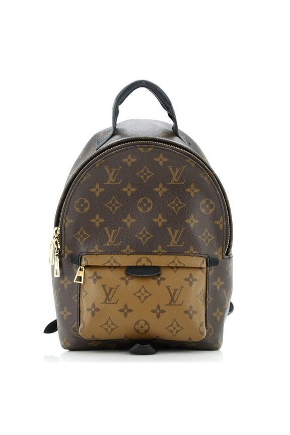 Pre-Owned Palm Springs Backpack Reverse Monogram Canvas PM By Rebag