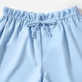 thumbnail image 3 of Conjunto de traje de baño para niños de 3 piezas, Kawaii Girls Sanrios Anime Kuromi Cinnamoroll, chaleco de dibujos animados, calzoncillos, pantalones cortos, bikini, ropa de playa, 3 of 5