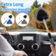 thumbnail image 2 of Limpiador de parabrisas de coche, cepillo de limpieza de ventanas de coche de microfibra con almohadilla lavable, mango extensible, fregona para lavadora Interior Exterior de coche, 2 of 5