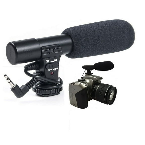 Mini Pro Condenser Microphone For Nikon Coolpix P7000 P7700 P7800