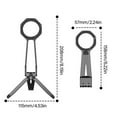 thumbnail image 5 of Portable Magnetic Phone Mount Stand Spring Loaded Clip Tripod Stabilizer Spring Clamp Design Suitable for Office Travel, 5 of 15