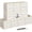 Beige-13", variant on 11" Gray Fabric Closet Organizer Cube Bins, Set of 10