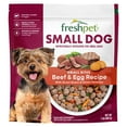thumbnail image 2 of (2 pack) Freshpet Fresh Dog Food, Small Dog Beef & Egg Recipe, Small Bites Freshly Roasted Meals, 1 lb., 2 of 11