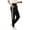 Black, variant on MLDRA Womens Sweatpants Joggers with Pockets Bottom Track Lounge Pant Lady Athletic Gym Lounge Pants Side Stripe for Workout Running Black