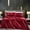 Wine Red, variant on Taibuwu 4Pcs Satin Sheet Set King Size Ultra Silky Soft Satin King Bed Sheets with Deep Pocket, 1 Fitted Sheet, 1 Flat Sheet , 2 Envelope Closure Pillowcases