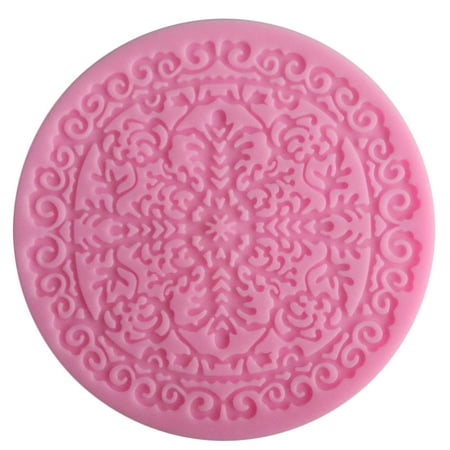 

VKEKIEO DIY Baking Fondant Silicone Cake Mold Baking Tools Cake Lace Mold