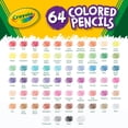 thumbnail image 4 of Lápices de colores Crayola Mini de 64 unidades con sacapuntas y estuche, 4 of 7