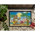 thumbnail image 3 of Bears Relaxing at the Beach Door Mat, 3 of 4