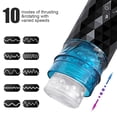 thumbnail image 4 of TLUDA Automatic Male Masturbator Vibrator Cup, Stroker Sex Toy for Men, 10 Modes Rotating and Thrusting ,Black, 4 of 6
