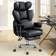 thumbnail image 1 of CoolHut Ergonomic Desk Chair Breathable Mesh Chair with Adjustable High Back Lumbar Support Flip-up Armrests, Executive Rolling Swivel Comfy Task Computer Chair for Home Office, Black, 1 of 6