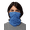 Blue, variant on Paisley Bandana Neck Gaiter Tube Headwear Motorcycle Face Scarf for Adult Unisex