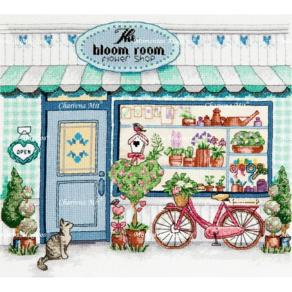 Flower heaven M-461C Counted Cross Stitch Kit