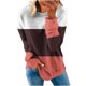 thumbnail image 2 of ICHUANYI Clearance Women's Fashion Printed Loose T-shirt Long Sleeves Blouse Round Neck Casual Tops Sweatshirt Hoodies(Wine, XL) ICHUANYI WER2023081511052, 2 of 5