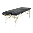 thumbnail image 1 of Master Massage 30 Pouces Bel Air Table de Massage Portable en Aluminium - Noir, 1 of 5