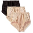 thumbnail image 1 of Bali Culottes Double Support pour Femmes Lot de 3, 7, Noir/taupe Doux/taupe Doux, 1 of 1