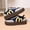Blue, variant on Womens Casual Versatile Platform Athletic Shoes, Fashion Suede Tennis Sneakers with Classic Retro Gum Sole, Lightweight Walking Trendy Footwear