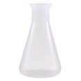 thumbnail image 1 of Matraces Erlenmeyer de plástico transparente para laboratorio químico, recipiente para botellas, 250 ml, 1 of 6