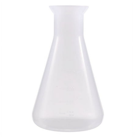 Plastic Transparent laboratory chemical flasks Container Bottle - 250 ml G22603