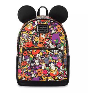 Spooked Spooky Mickey Ghosts Loungefly Mini Backpack! Rare NWT Halloween #2 Spooked Spooky Mickey Ghosts Loungefly Mini Backpack! Rare  main image 3