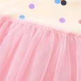 thumbnail image 6 of Cethrio Dresses for Girls, Casual Cotton Graphic Short Sleeve Summer Dresses Pink Size 3 T, 6 of 6