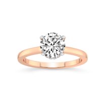 2 Carat IGI Certified Round Shape Lab Grown Diamond Engagement Ring | 14K Rose Gold | Mystic Secret Halo Lab Diamond Ring | FG-VS1-VS2 Quality Friendly Diamonds