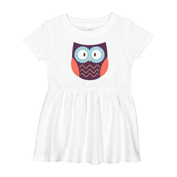 Inktastic Owl Girls Baby Dress
