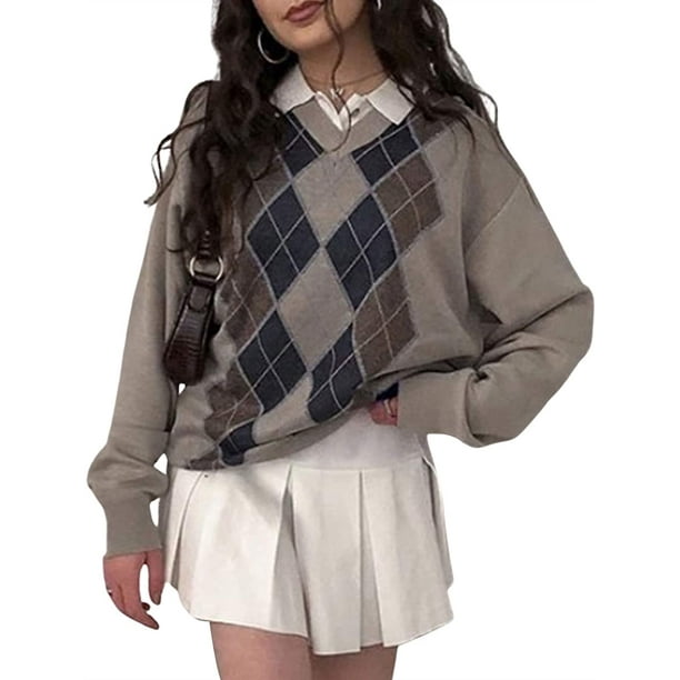 Plaid sweater 2025