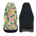 thumbnail image 2 of Uourmeti Tropical Parrot Fruit Print Front Car Seat Cover 1 Piece Seat Covers for Cars Premium Durable Suitable for Suv Trucks, 2 of 6
