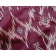 thumbnail image 4 of oneOone Silk Tabby Fabric Geometric Ikat Print Sewing Fabric BTY 42 Inch Wide, 4 of 4