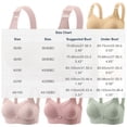thumbnail image 3 of Asxite Bras for Women Plus Size No Underwire Thin Wireless Push Up Tube Top Backless Loose and Breathable Daily, 3 of 4