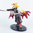 thumbnail image 3 of Demon Slayer: Kimetsu no Yaiba figura ornamento purgatorio Anjuro animación muñeca de dibujos animados juguete modelo de coche de oficina, 3 of 4