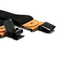 thumbnail image 5 of Men's Industrial Strength Suspenders Partial Black Elastic Tradesperson's Suspenders 2 inch Wide Tool Belt Suspenders, 5 of 6