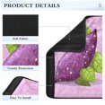 thumbnail image 4 of IAUYY Set of 2 Car Strap Covers,Flannel Material With Velcro for Adjustable Printed Pattern Car Seat Belt Pads Cover for All Car Seats Pushcar A Purple Sweet Potato, 4 of 8