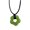 Black-Green, variant on Unique Hollowed-Out Flower Pendant Necklace Acrylic Flower Jewelry Pendant Choker Suitable for Any Occasion
