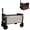 Beige, variant on NIGSQJB All-In-One Collapsible Wagon Cart with 360° All-Terrain Wheels & Bench Seat & Dog Tether, 360lbs Capacity Heavy-Duty Utility Beach Cart Shopping Cart for Camping, Grocery, Sports, Purple