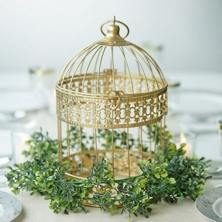 Boxwood Garland - Efavormart 2 Pack | 11 FT Light & Dark Green Artificial Boxwood Leaf Garland For Wedding Decor