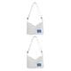 thumbnail image 1 of Bolso de hombro Sonducket estilo informal para mujer bandolera de viaje banquete chicas bolsa con correa grande color Blanco Negro, 1 of 6