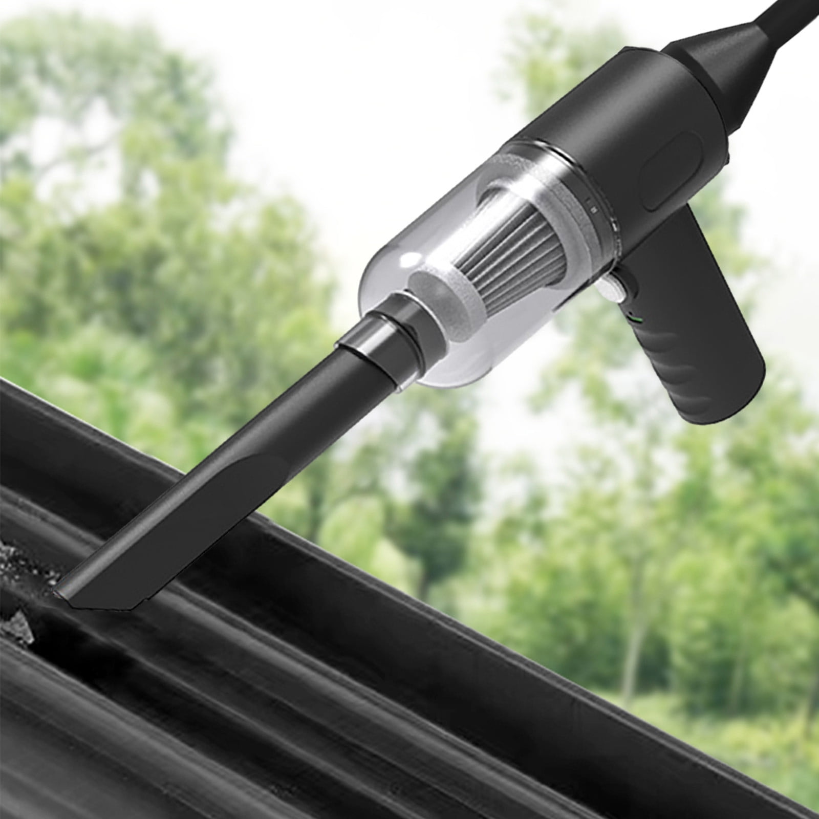Uiz Merueh Car Vacuum Wet and Dry Handheld Car Vacuum Cleaner Powerful Suction Hand Vac High Power Hand Held Vacuum for Car, Home, Pet, Office