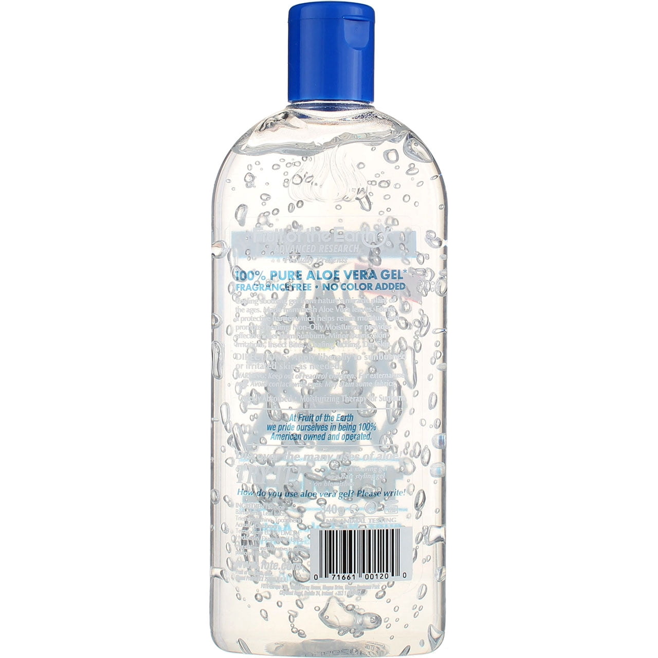 Fruit of the Earth Aloe Vera 100% Gel 12 oz