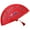 Red, variant on Decorative Spanish Hand Fan, Two Sided Colorful Painting Silk Dancing Fan for Dancing Enthusiasts and Fashion