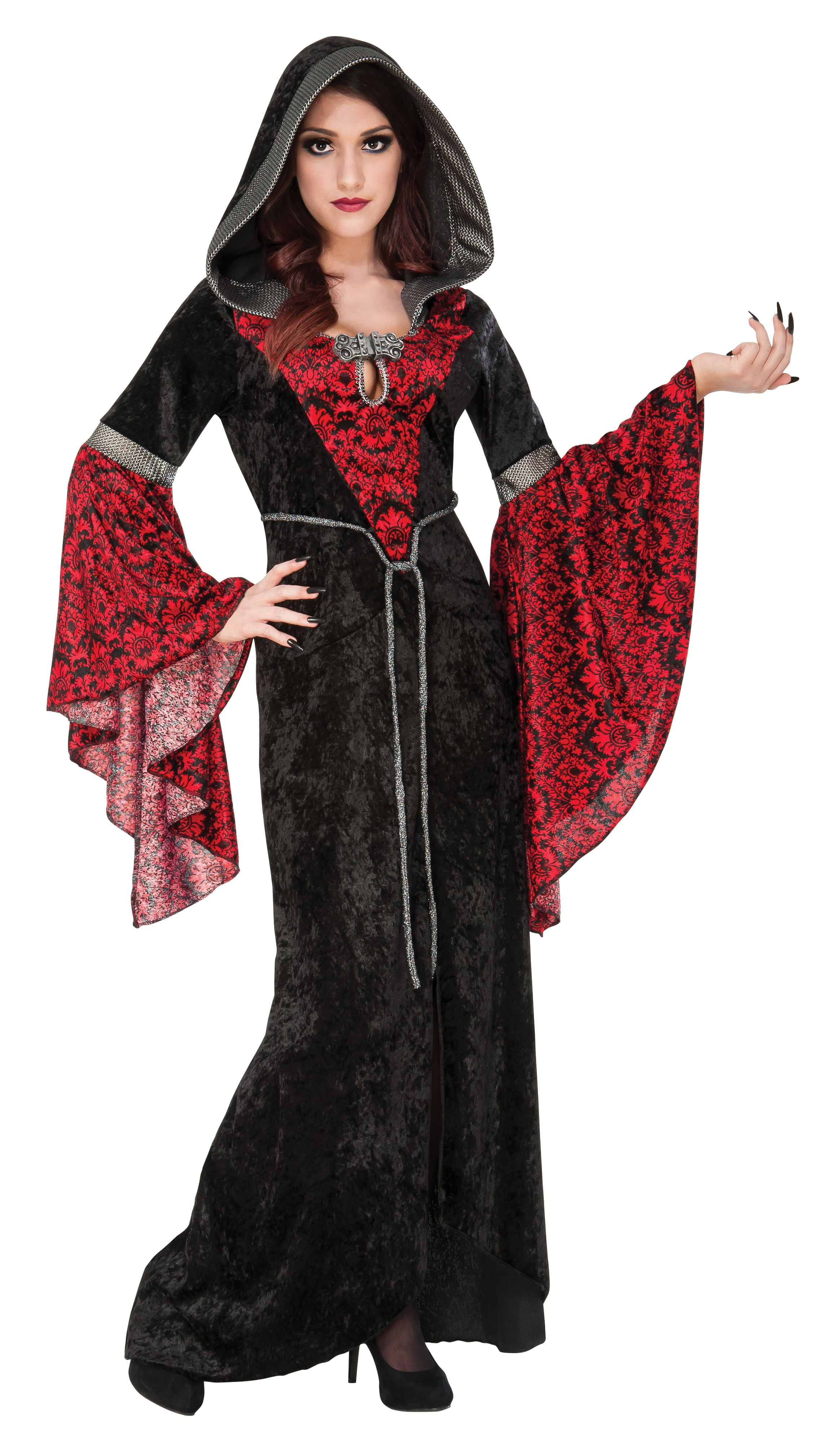 Vampiress Vampire Countess Crimson Adult Womens Costume Standard Size NEW