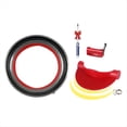 thumbnail image 4 of Para V10 SV12 Anillo Sellado Fijo para DepóSito Polvo+Interruptor de Gatillo para DepóSito de Polvo Piezas de Repuesto de la Superior del DepóSito de Polvo al VacíO, 4 of 5
