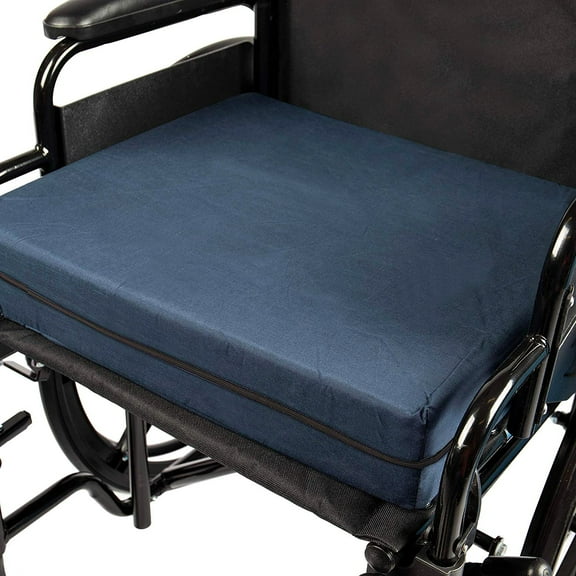 DMI Polyurethane Seat Cushion 16 W X 18 L X 4 D Inch For Wheelchairs 513-7602-2400