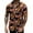 Black, variant on XovLAHzY Mens Shirts Casual Fashion And Leisure 3D Digital Printing Buckle Lapel Short Sleeve Shirt Top Holiday Beach Shirts