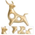 thumbnail image 2 of Chinese Zodiac Cow Ornament 1Pc Home Scene Layout Prop Desktop Chinese Zodiac Cow Adornment Desktop Decor, 2 of 6