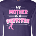 thumbnail image 4 of Inktastic My Mother is a Survivor Breast Cancer Awareness Long Sleeve T-Shirt, 4 of 5