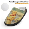 thumbnail image 4 of Kids Winnie The Pooh Slippers Boys Girls Non-Slip Fuzzy House Slippers Warm Soft Plush Winter House Shoes Slip-On Shoes, 4 of 7