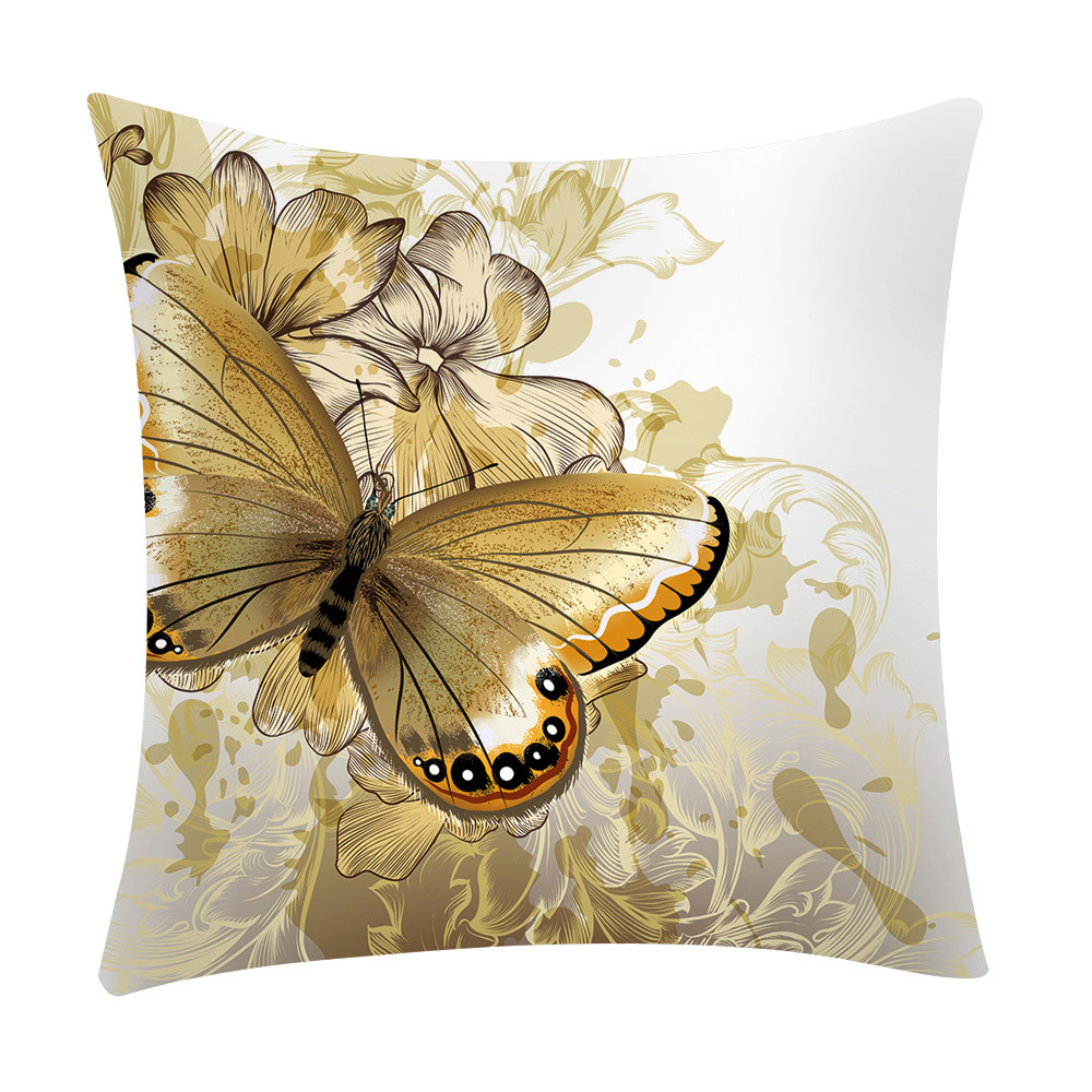 yuehao pillow case print pillow case polyester sofa car cushion cover