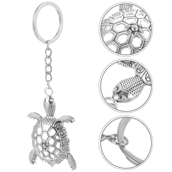 HEMOTON  Backpack Keychain Turtle Pendants Cute Party Keychains Travel